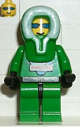 LEGO Minifigure-Artic - Green Hood-Town / Arctic-ARC008-Creative Brick Builders